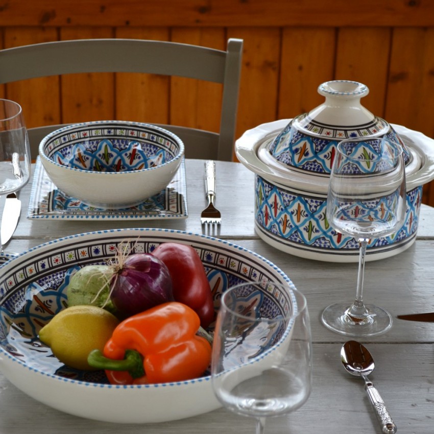 Jatte Bakir turquoise - D 31 cm