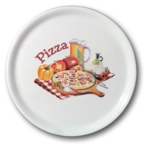 Lot de 6 assiettes à pizza Venise - D 31 cm - Napoli