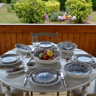 Jatte Bakir turquoise - D 31 cm