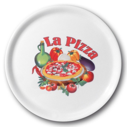 Lot de 6 assiettes à pizza Vérone - D 31 cm - Napoli