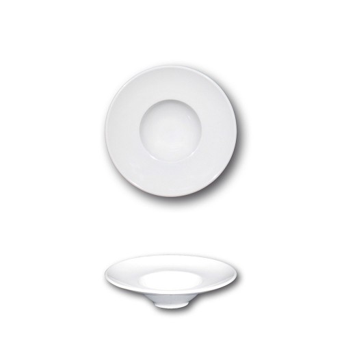 Mini coupelles à dessert avec bol de 7 cm porcelaine blanche - Napoli x 6