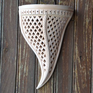 Applique murale Flamme Petit Modèle Terre Cuite