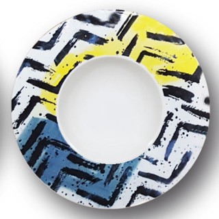 Lot de 6 assiettes à risotto Insalata - D 27,5 cm - Napoli