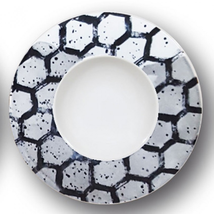 Lot de 6 assiettes à risotto Zuppa - D 27,5 cm - Napoli