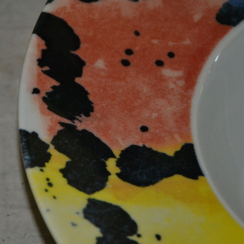 Lot de 6 assiettes à risotto Salame - D 27,5 cm - Napoli