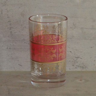 Verres à thé Shéhérazade Rouge x 6
