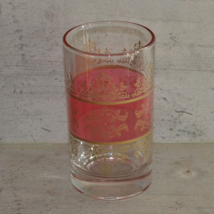 Verres à thé Shéhérazade Rouge x 6