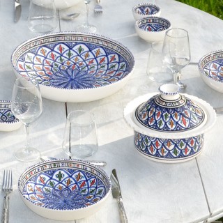 Jatte Bakir bleu - D 20 cm