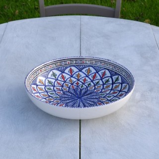 Jatte Bakir bleu - D 26 cm