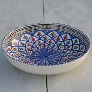 Jatte Bakir bleu - D 26 cm