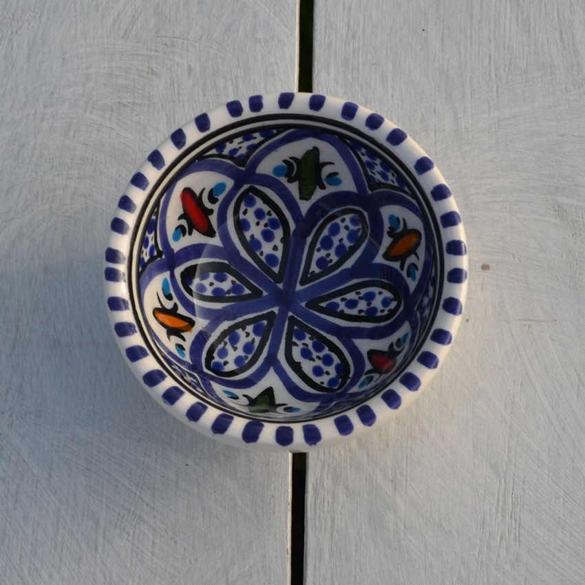 Bol Bakir bleu - D 8 cm