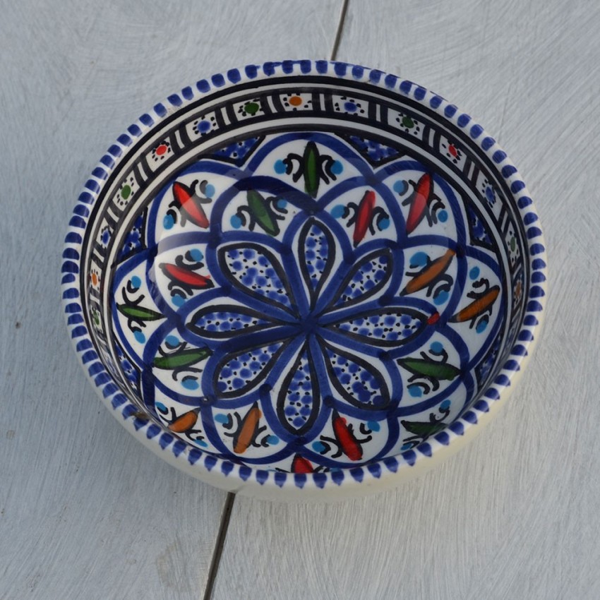 Bol Bakir bleu - D 12 cm