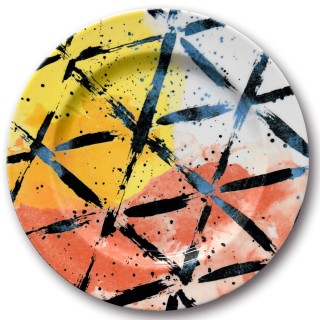 Lot de 6 assiettes de présentation Navona - D 31 cm