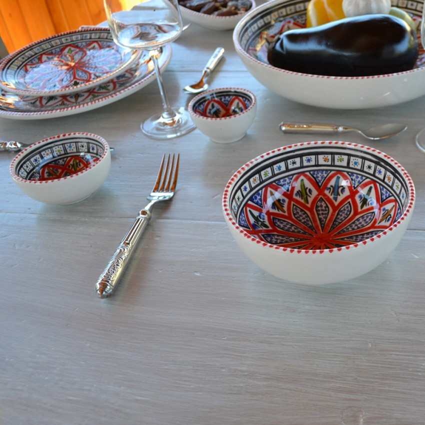 Bol Bakir rouge - Diam 12 cm