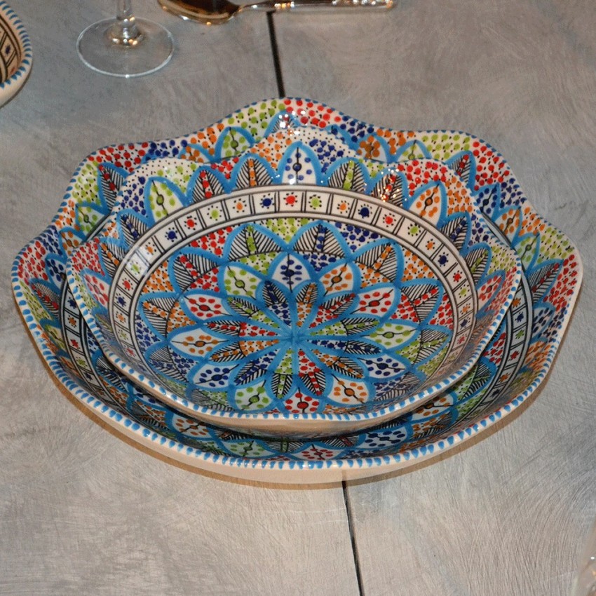 Jatte fleur Bakir Royal D 24 cm