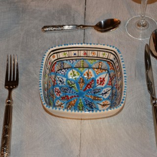 Service à soupe carrée Bakir Royal - 6 pers