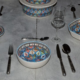 Service à soupe avec Querouana Bakir Royal - 8 pers