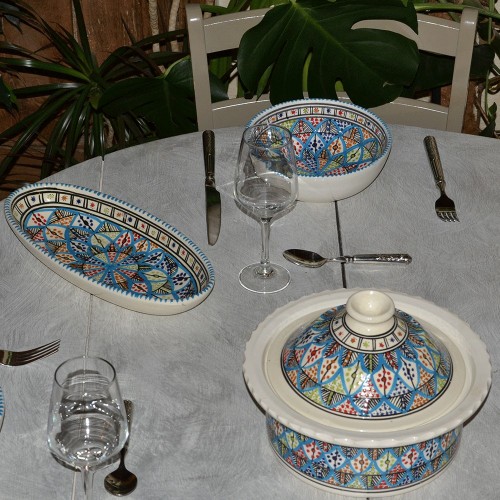 Service à soupe avec Querouana Bakir Royal - 8 pers 2