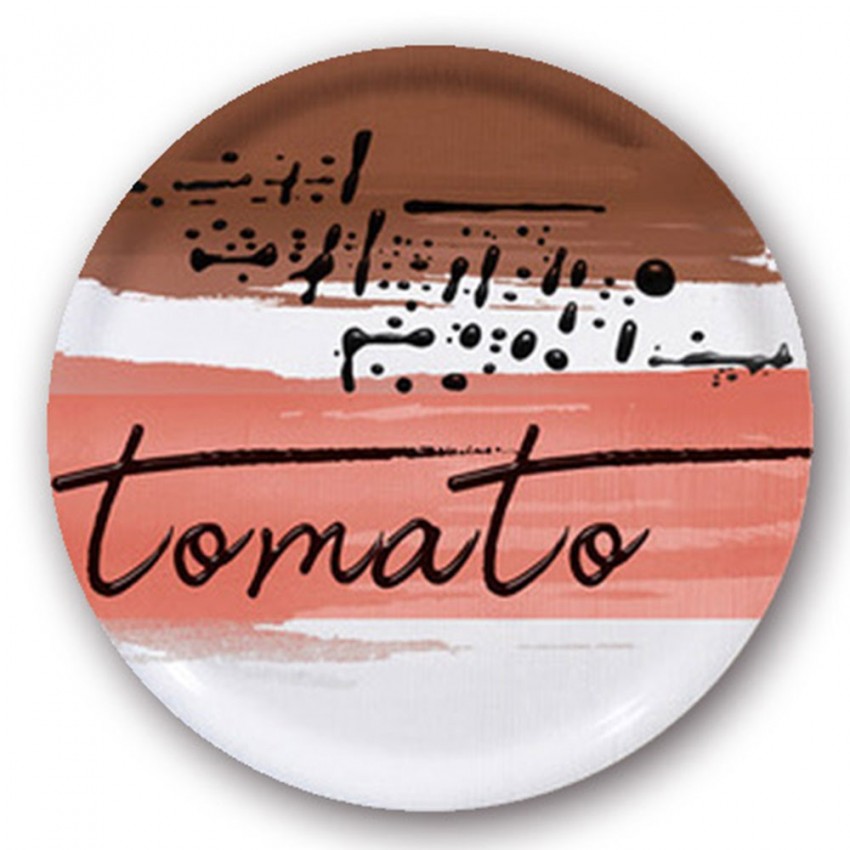 Assiette à pizza Basilic - D 31 cm - Napoli