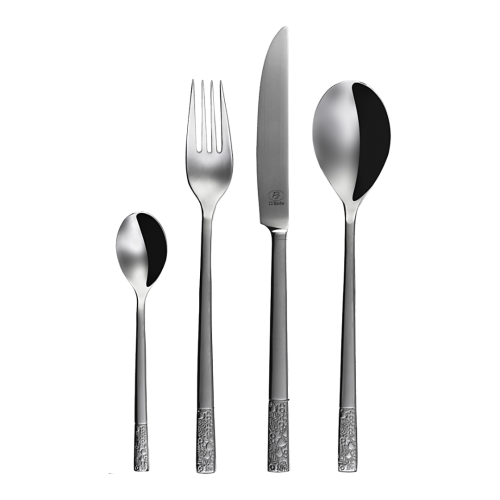 Lot de 6 Fourchettes de table en inox Fiori 2