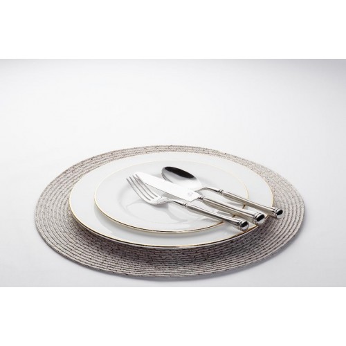 Lot de 6 Fourchettes de table en inox Adam 2