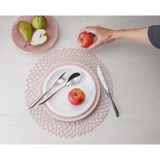 Lot de 6 Fourchettes de table en inox Valencia