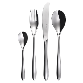 Lot de 6 Cuillères à soupe en inox Valencia