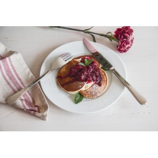 Lot de 6 fourchettes, 6 couteaux et 6 cuillères à café Bacchus