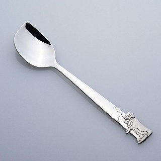 Cuillères à yaourt en inox x 4