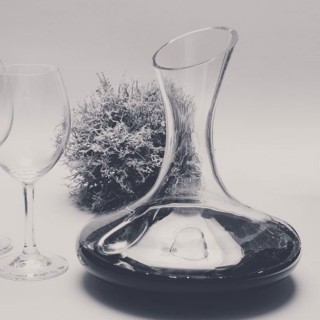 Carafe à décanter ronde