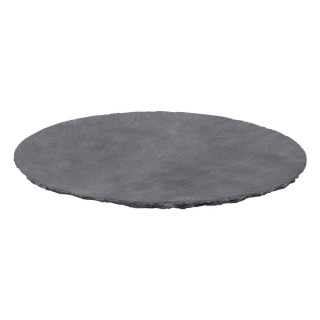 Assiette en ardoise diamètre 24 cm