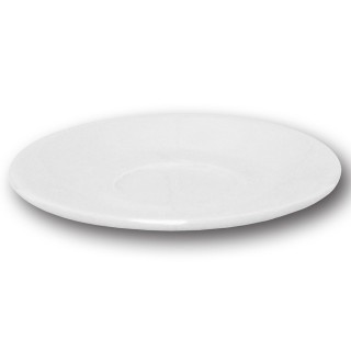 Service à café grandes tasses 2 personnes porcelaine blanche - Roma