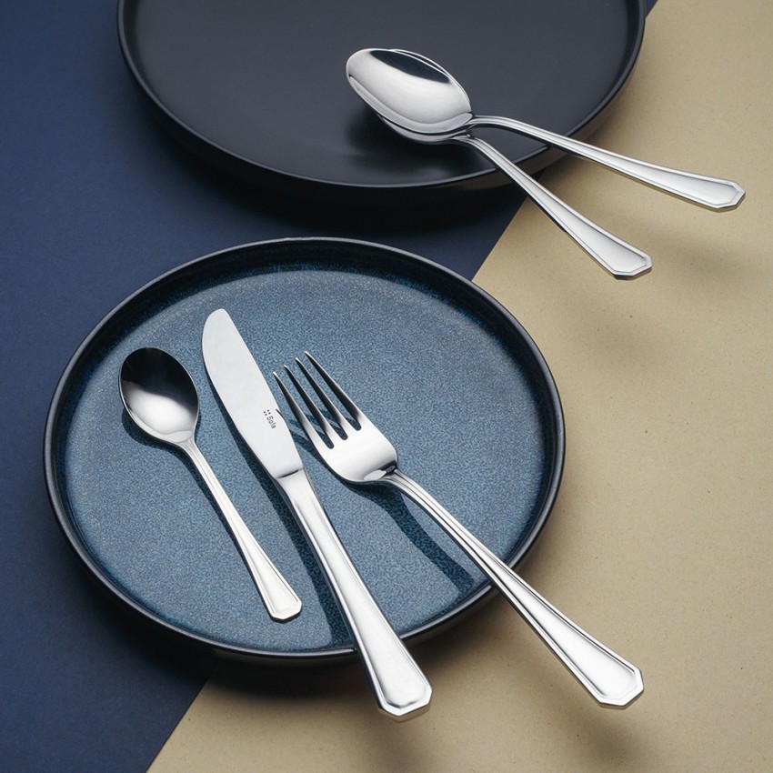 Ménagère 6 personnes 77 pièces en inox Oslo