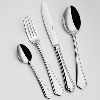 Ménagère 6 personnes 77 pièces en inox Château