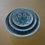 Saladier Bakir turquoise - D 20 cm