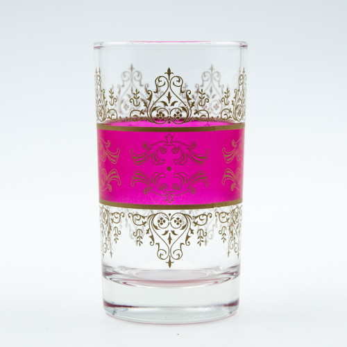 Verres à thé Shéhérazade Rose x 6