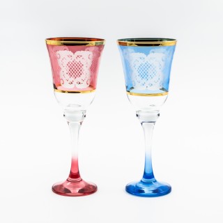 Verres à pied Lina 20 cl x 2 - Coffret