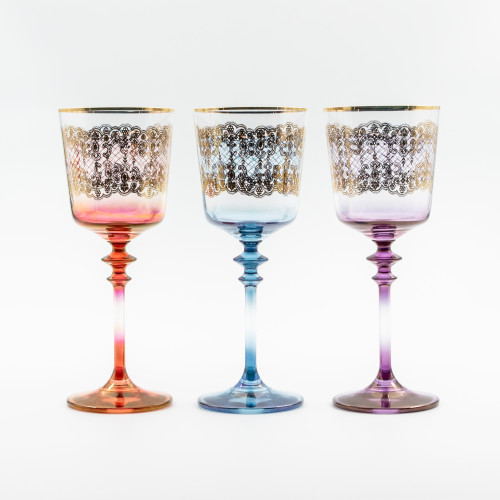 Verres à pied Imane 24 cl x 6 - Coffret