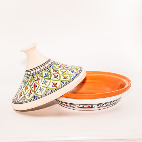 Tajine Bakir Vert - D 31 cm