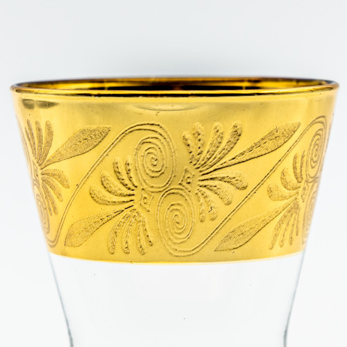 Verres à café ou à thé avec ces soucoupes Jana 10 cl x 6 - Coffret