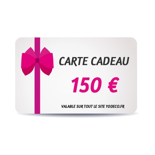 Carte Cadeau de 150 €