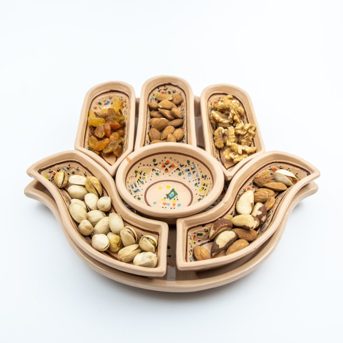 Service apéritif Main de Fatma Marrakech Beige