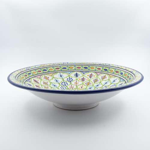 Plat de service ElJem - Pièce unique - D 41 cm