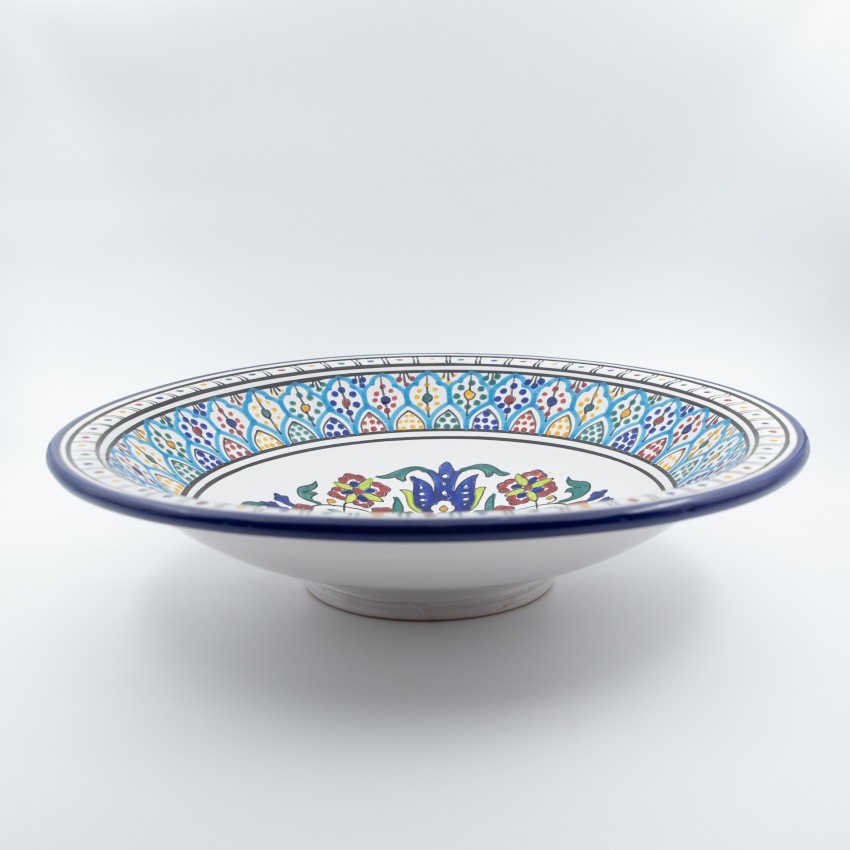 Plat de service Ben Arous - Pièce unique - D 41 cm