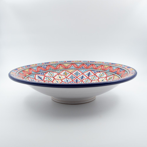 Plat de service Sbeïtla- Pièce unique - D 41 cm