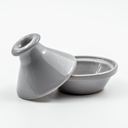 Mini tajine Uni Gris - D 9 cm