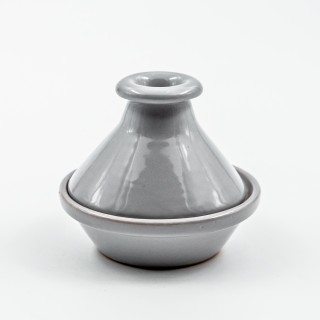 Mini tajine Uni Gris - D 9 cm