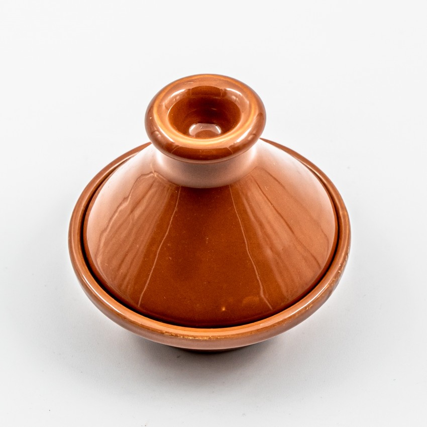 Mini tajine Uni Marron - D 9 cm