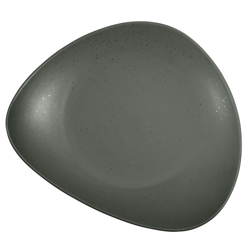 Assiette à entrée ou à dessert Cuba Marron- D 21 cm