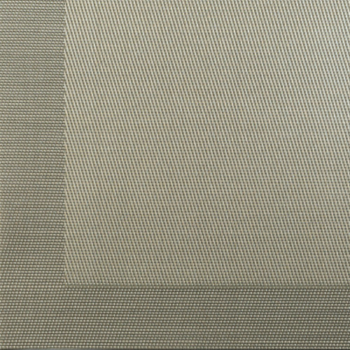 Set de table Bordé Argent-Noir Métallique 2